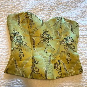 Never Worn Gigi Clark Size 2 Silk Bustier